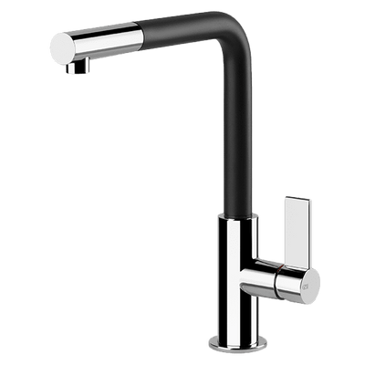 Gessi Emporio Pull Out Kitchen Mixer Matte Black - Sydney Home Centre