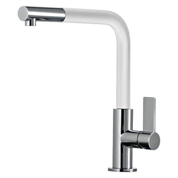 Gessi Emporio Pull Out Kitchen Mixer White - Sydney Home Centre