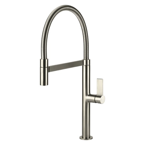 Gessi Emporio Pull Out Spray Mixer Brushed Nickel - Sydney Home Centre