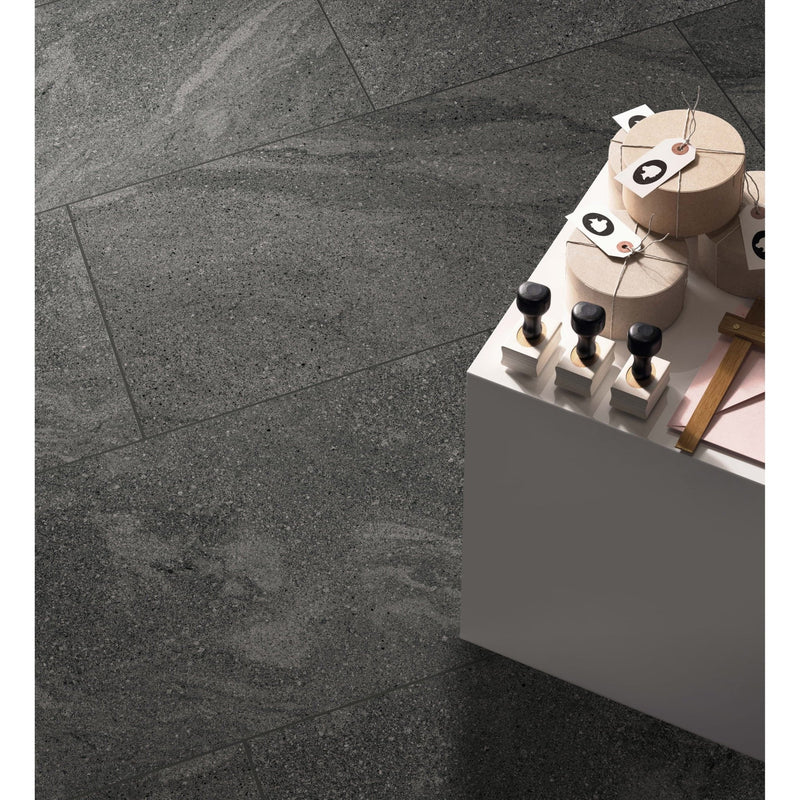 Granite 2.0 Charcoal 20mm Paver 600x600 External - Sydney Home Centre