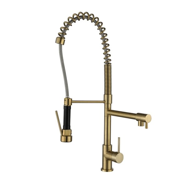 Halo Multi-Function Spring Kitchen Mixer Brushed Bronze - Sydney Home Centre