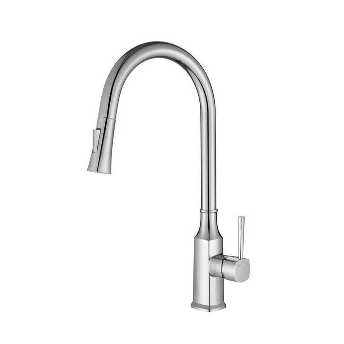 Helena Pull Out Kitchen Mixer Chrome - Sydney Home Centre