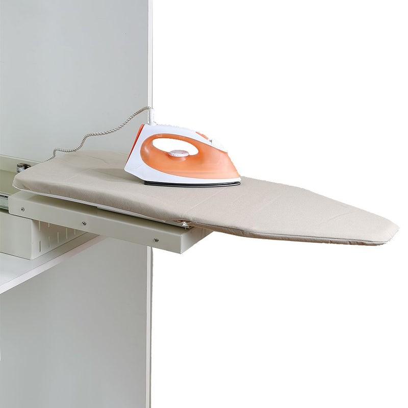 Heuger 800mm Pull-Out Fold-Out Rotating Ironing Board Beige - Sydney Home Centre