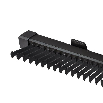 Heuger Slide-Out Side-Mounted Tie Rack Black - Sydney Home Centre