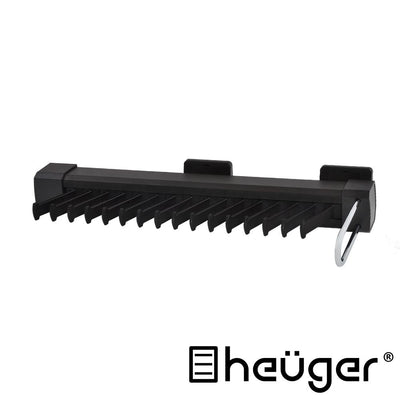 Heuger Slide-Out Side-Mounted Tie Rack Black - Sydney Home Centre