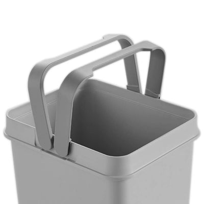 Higold Side Mounted 56L Triple Slide Out Concealed Waste Bin For A 600mm Cabinet Includes Integrated Door Bracket Grey - Sydney Home Centre