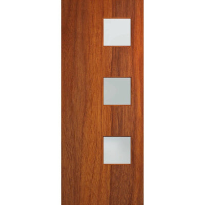 Hume Doors BFR1 (2040mm x 820mm x 40mm) Merbau Frost Bushfire Resistant Entrance Door - Sydney Home Centre