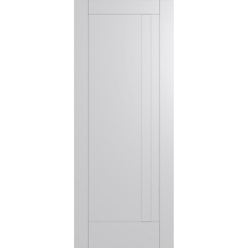Hume Doors Hampton HAM10 (2040mm x 520mm x 35mm) Hampton Construction Primed MDF Infill Panel Internal Door - Sydney Home Centre