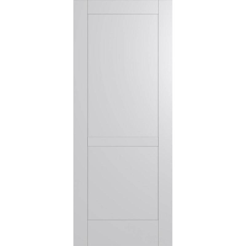 Hume Doors Hampton HAM2 (2040mm x 520mm x 35mm) Hampton Construction Primed MDF Infill Panel Internal Door - Sydney Home Centre