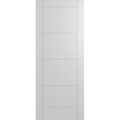 Hume Doors Hampton HAM4 (2040mm x 720mm x 35mm) Hampton Construction Primed MDF Infill Panel Internal Door - Sydney Home Centre