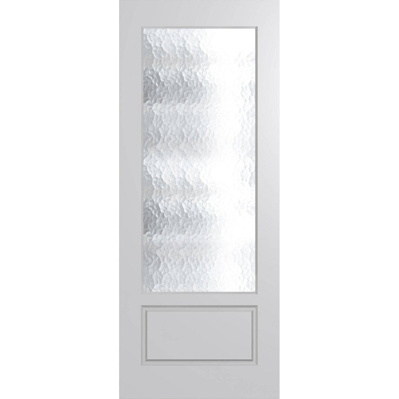 Hume Doors HAV100 (2040mm x 820mm x 40mm) Solid HMR MDF Core SPM Cathedral Haven Entrance Door - Sydney Home Centre