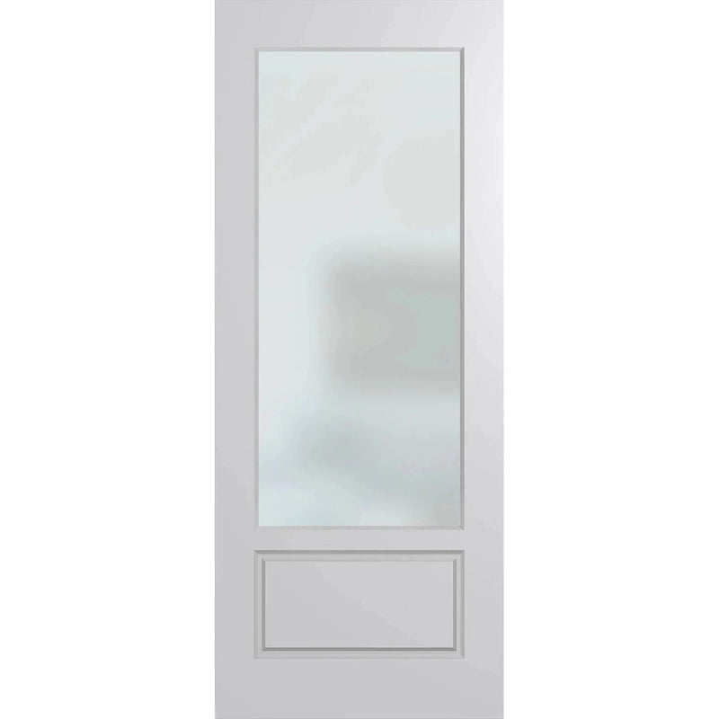 Hume Doors HAV100 (2040mm x 820mm x 40mm) Solid HMR MDF Core SPM Translucent Haven Entrance Door - Sydney Home Centre