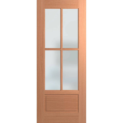 Hume Doors HAV4 (2040mm x 820mm x 40mm) Engineered Joinery SPM Translucent Haven Entrance Door - Sydney Home Centre