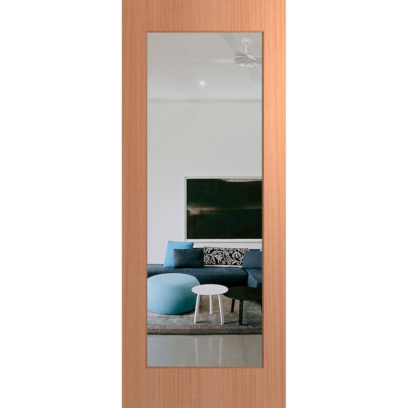 Hume Doors Humecraft HMC11 (2040mm x 520mm x 35mm) Solid HMR MDF Core (HV) SPM Clear Internal Door - Sydney Home Centre