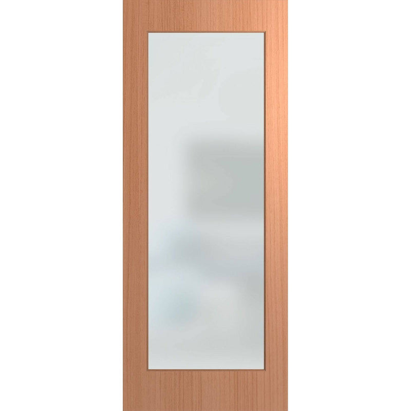 Hume Doors Humecraft HMC11 (2040mm x 720mm x 35mm) Solid HMR MDF Core (HV) SPM Translucent Internal Door - Sydney Home Centre