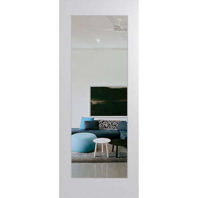 Hume Doors Humecraft HMC11 (2040mm x 870mm x 35mm) Solid HMR MDF Core (HV) Primed MDF Unglazed Internal Door - Sydney Home Centre