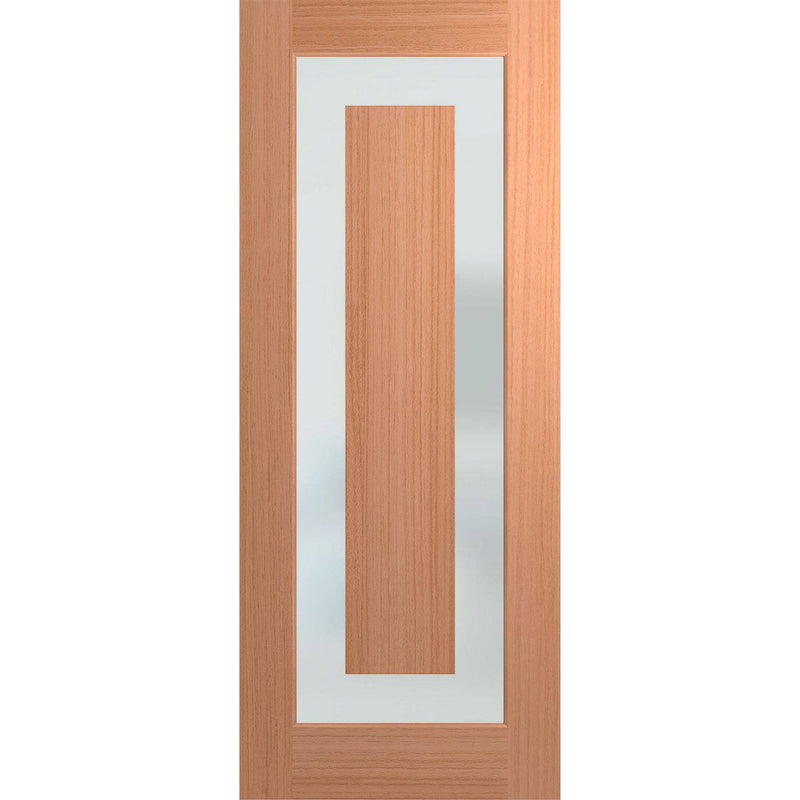 Hume Doors Illusion XIL1 (2040mm x 820mm x 40mm) Engineered Joinery SPM Frost Entrance Door - Sydney Home Centre