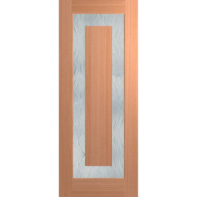 Hume Doors Illusion XIL1 (2340mm x 820mm x 40mm) Engineered Joinery SPM Africana Entrance Door - Sydney Home Centre