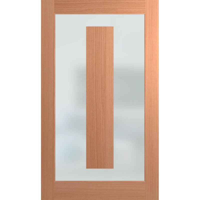 Hume Doors Illusion XIL21 (2340mm x 1200mm x 40mm) Engineered Joinery SPM Translucent Entrance Door - Sydney Home Centre