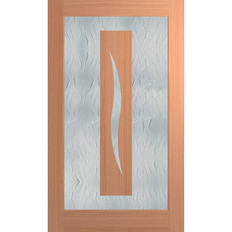 Hume Doors Illusion XIL26 (2040mm x 1200mm x 40mm) Engineered Joinery SPM Africana Entrance Door - Sydney Home Centre