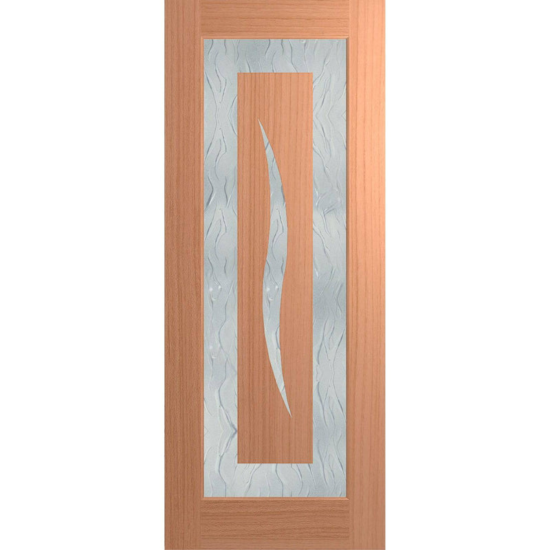Hume Doors Illusion XIL6 (2340mm x 820mm x 40mm) Engineered Joinery SPM Africana Entrance Door - Sydney Home Centre