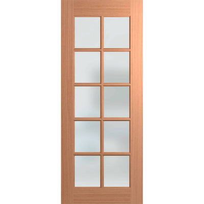 Hume Doors Joinery JST10 (2040mm x 620mm x 40mm) Engineered Joinery SPM Translucent Entrance Door - Sydney Home Centre