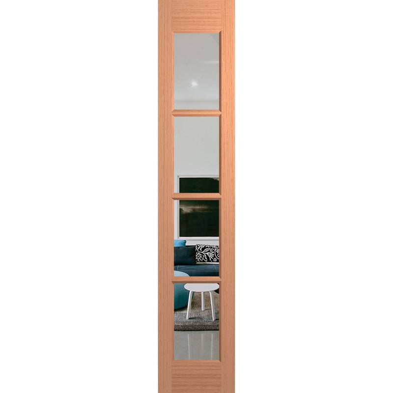 Hume Doors Joinery JST12 (2040mm x 400mm x 40mm) Engineered Joinery SPM Clear Entrance Door - Sydney Home Centre