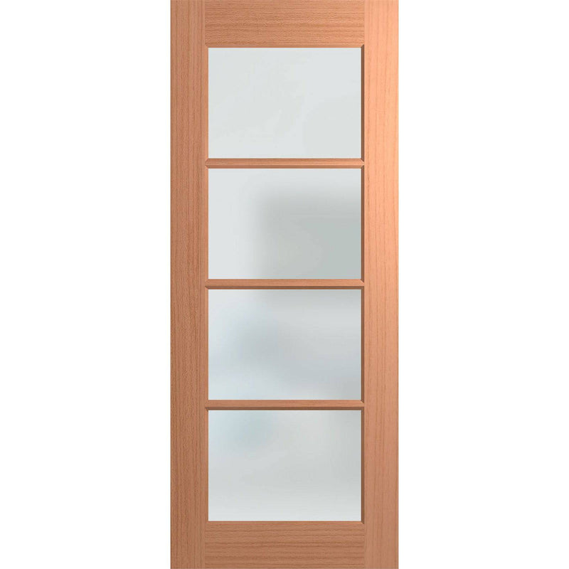 Hume Doors Joinery JST4 (2040mm x 820mm x 40mm) Engineered Joinery SPM Translucent Entrance Door - Sydney Home Centre