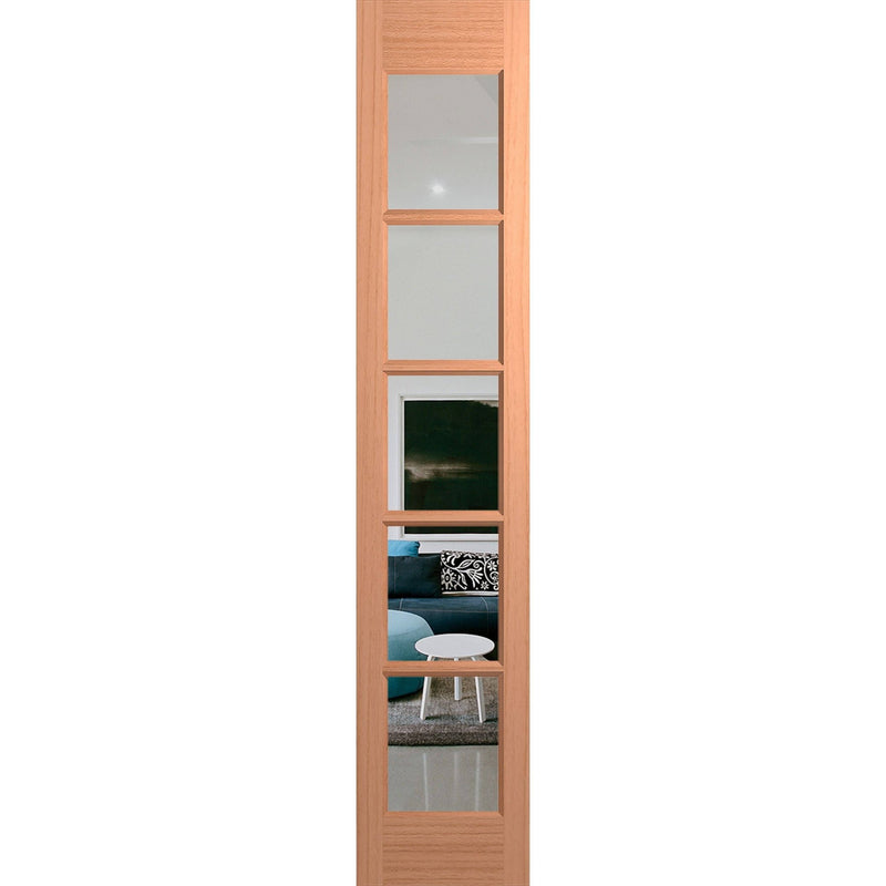 Hume Doors Joinery JST5 (2040mm x 400mm x 40mm) Engineered Joinery SPM Clear Entrance Door - Sydney Home Centre