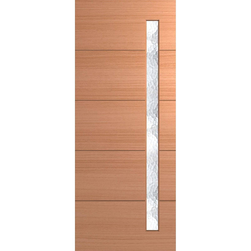 Hume Doors Linear Entrance XLR160 (2040mm x 820mm x 40mm) SPM Cathedral Entrance Door - Sydney Home Centre