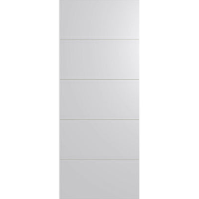 Hume Doors Linear Internal HLR230 (2040mm x 620mm x 35mm) Primed MDF Unglazed Internal Door - Sydney Home Centre