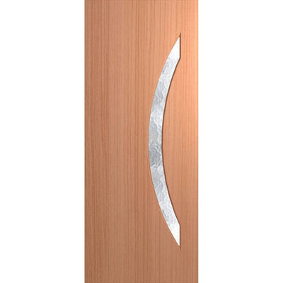 Hume Doors Newington XN6 (2040mm x 820mm x 40mm) SPM Cathedral Entrance Door - Sydney Home Centre