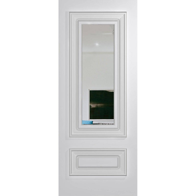 Hume Doors Regency XR5 (2040mm x 820mm x 40mm) Solid HMR MDF Core (DB) DuraXP Clear Entrance Door - Sydney Home Centre