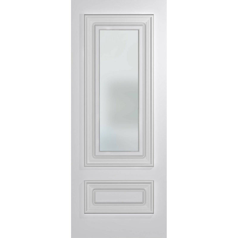 Hume Doors Regency XR5 (2040mm x 820mm x 40mm) Solid HMR MDF Core (DB) DuraXP Translucent Entrance Door - Sydney Home Centre