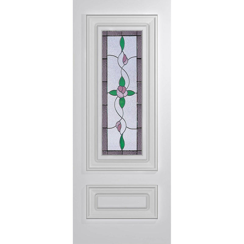 Hume Doors Regency XR5 (2040mm x 820mm x 40mm) Solid HMR MDF Core (DB) DuraXP Triple Glaze Leadlight (Classique) Entrance Door - Sydney Home Centre