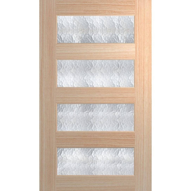 Hume Doors Savoy 1200 XS24 (2040mm x 1200mm x 40mm) Blackbutt Cathedral Entrance Door - Sydney Home Centre