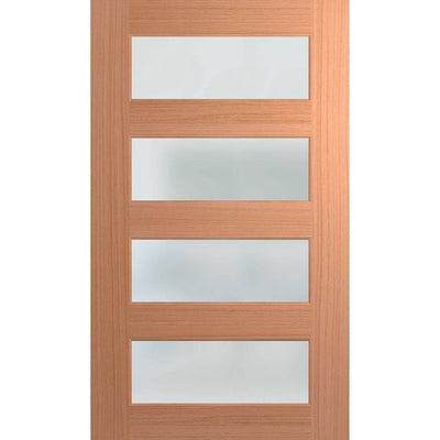 Hume Doors Savoy 1200 XS24 (2040mm x 1200mm x 40mm) SPM Translucent Entrance Door - Sydney Home Centre