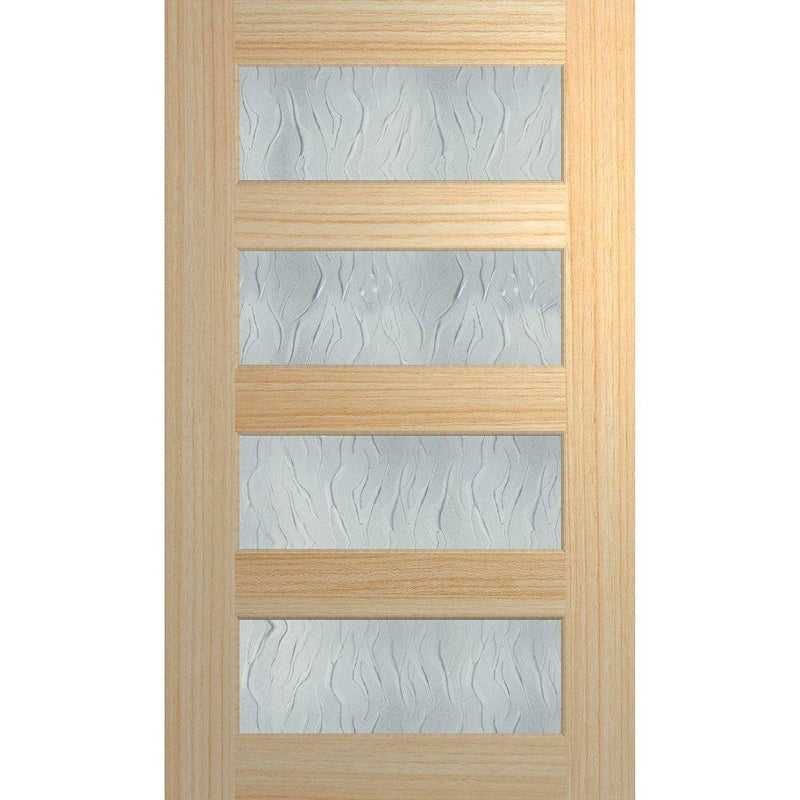 Hume Doors Savoy 1200 XS24 (2040mm x 1200mm x 40mm) Tas Oak Africana Entrance Door - Sydney Home Centre