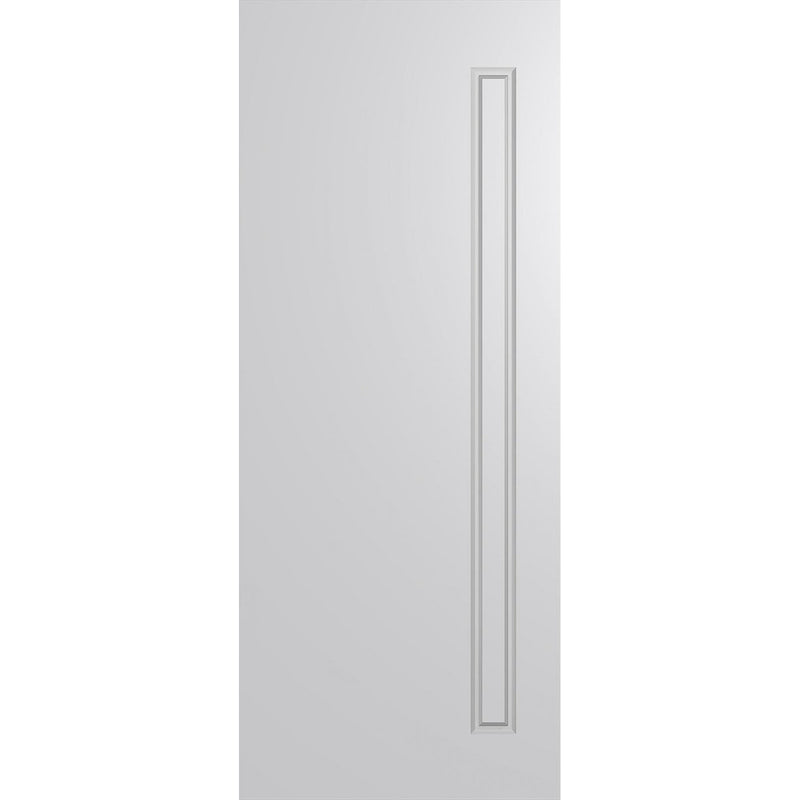Hume Doors Vaucluse XV1 (2040mm x 820mm x 40mm) Solid HMR MDF Core (DB) DuraXP (Design On Both Sides) Unglazed Entrance Door - Sydney Home Centre