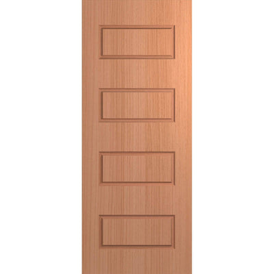 Hume Doors Vaucluse XV20 (2040mm x 820mm x 40mm) Solid HMR MDF Core (DB) SPM (Design On One Side) Unglazed Entrance Door - Sydney Home Centre