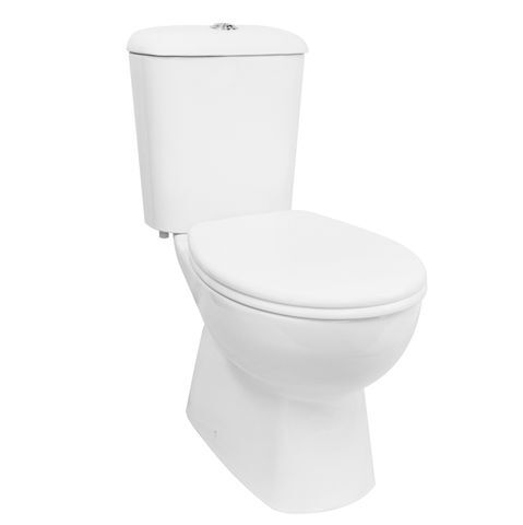 Inspire Massa Close Coupled Toilet S Trap 100mm - 140mm White - Sydney Home Centre
