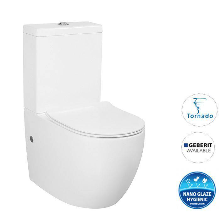 Inspire Voghera FTW Toilet White - Sydney Home Centre