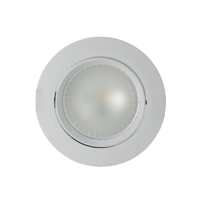 Limelight Hero Dimmable Warm White 15W COB LED Downlight Kit 90mm White Frame - Sydney Home Centre