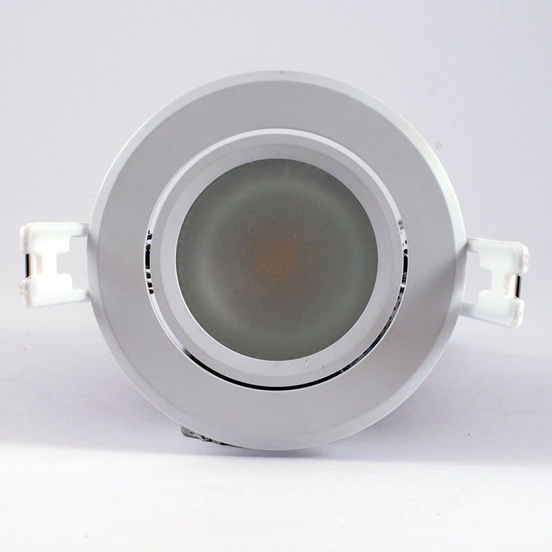 Limelight Sharp Dimmable Warm White LED Downlight Kit 10W COB 70mm White Frame - Sydney Home Centre