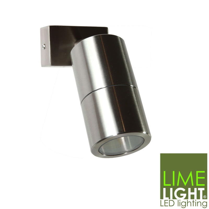 Limelight Sorrento 3mm 316 Stainless Steel Single Spot Light 240V LED Grey - Sydney Home Centre