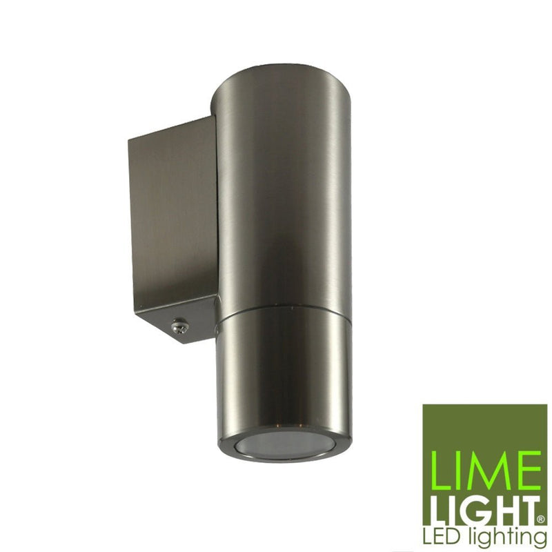 Limelight Sorrento 3mm 316 Stainless Steel Wall Mounted Down Light 240V LED Grey - Sydney Home Centre