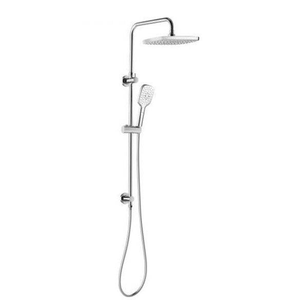 Linkware Huntingwood Twin Shower With Rail Chrome - Sydney Home Centre