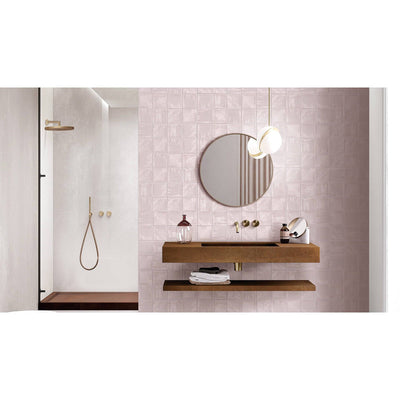 Luxe Blush Pink 100x100 Gloss - Sydney Home Centre