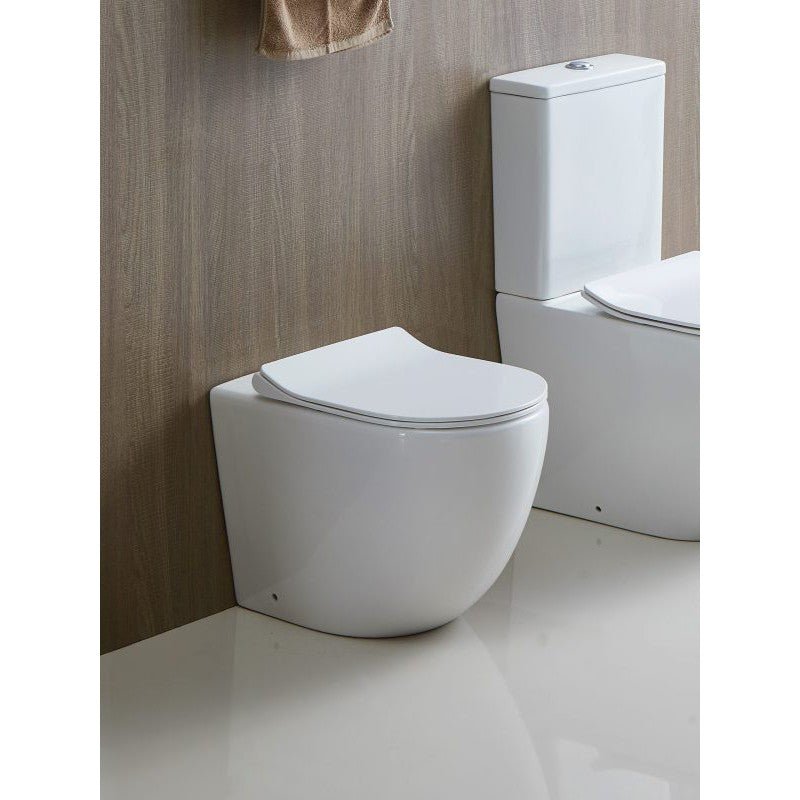 Mercio Raul99 Back To Wall Toilet Pan White - Sydney Home Centre