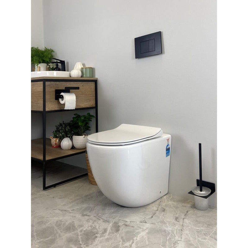 Mercio Raul99 Back To Wall Toilet Pan White - Sydney Home Centre